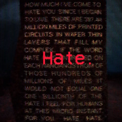 and i began to hate