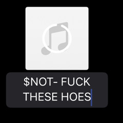 $NOT - FUCK THESE HOES (freestyle)