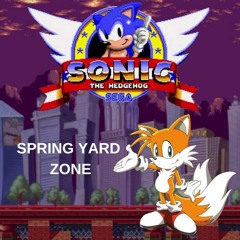 Sonice The Hedghog - Spring Yard Zone COVER