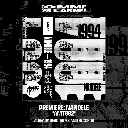 PREMIERE CDL || Nandele - AMT992 [Already Dead Tapes and Records] (2024)
