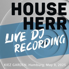 DJ-Live-Set @Kiez Garden, May 9 2025