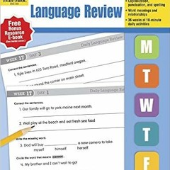 [DOWNLOAD] ⚡️ PDF Daily Language Review, Grade 2 (Daily Practice Series) Full Ebook