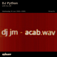 DJ Python with DJ JM - 10 June 2020