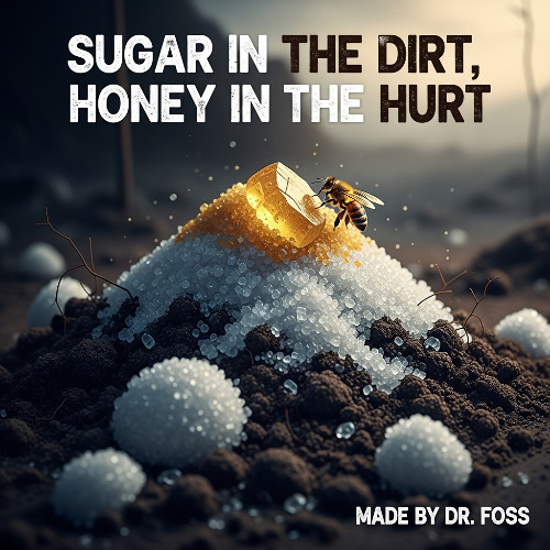 Sugar in the dirt, honey in the hurt