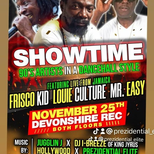 Stream SHOWTIME NOV 25 2023 PT. 2 live LOUIE CULTURE MR EASY