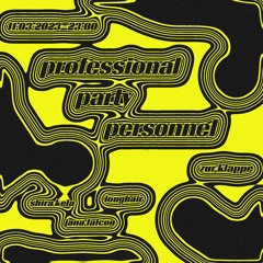 Professional Party Personnel | Shira Kela | ZurKlappe 110323