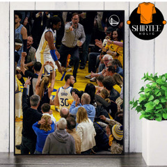 Stephen Curry Great Moment In Sports After Absurd And One Three-Pointer Play-In Match Warriors Versus Grizzlies Wall Decor Poster Canvas