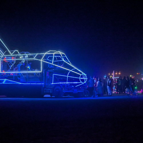 LYON on the Disco Space Shuttle - Burning Man 2024