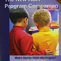 [Free] PDF 📙 The New ABA Program Companion: What's Next for Your ABA Program? by  J.