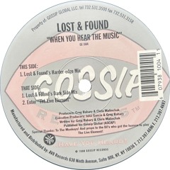 Lost & Found - When You Hear The Music (Lost & Found's Dark Side Mix)