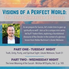 LPI Succos Mini-Series Part Two: The Inner Meaning of the Succah