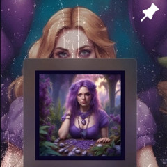 Purple Thangzz by K. Krashaun