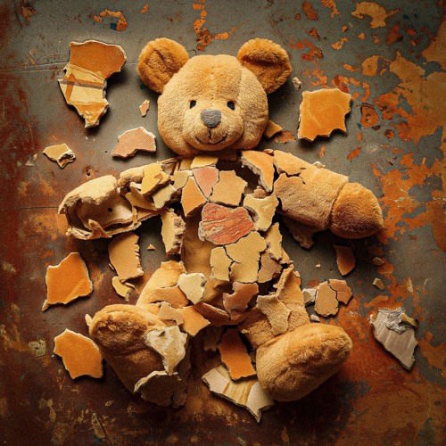 Teddy In Pieces