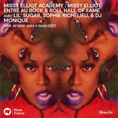 Missy Elliot Academy : Missy Elliot entre au Rock & Roll Hall of Fame - 07 Novembre 2023