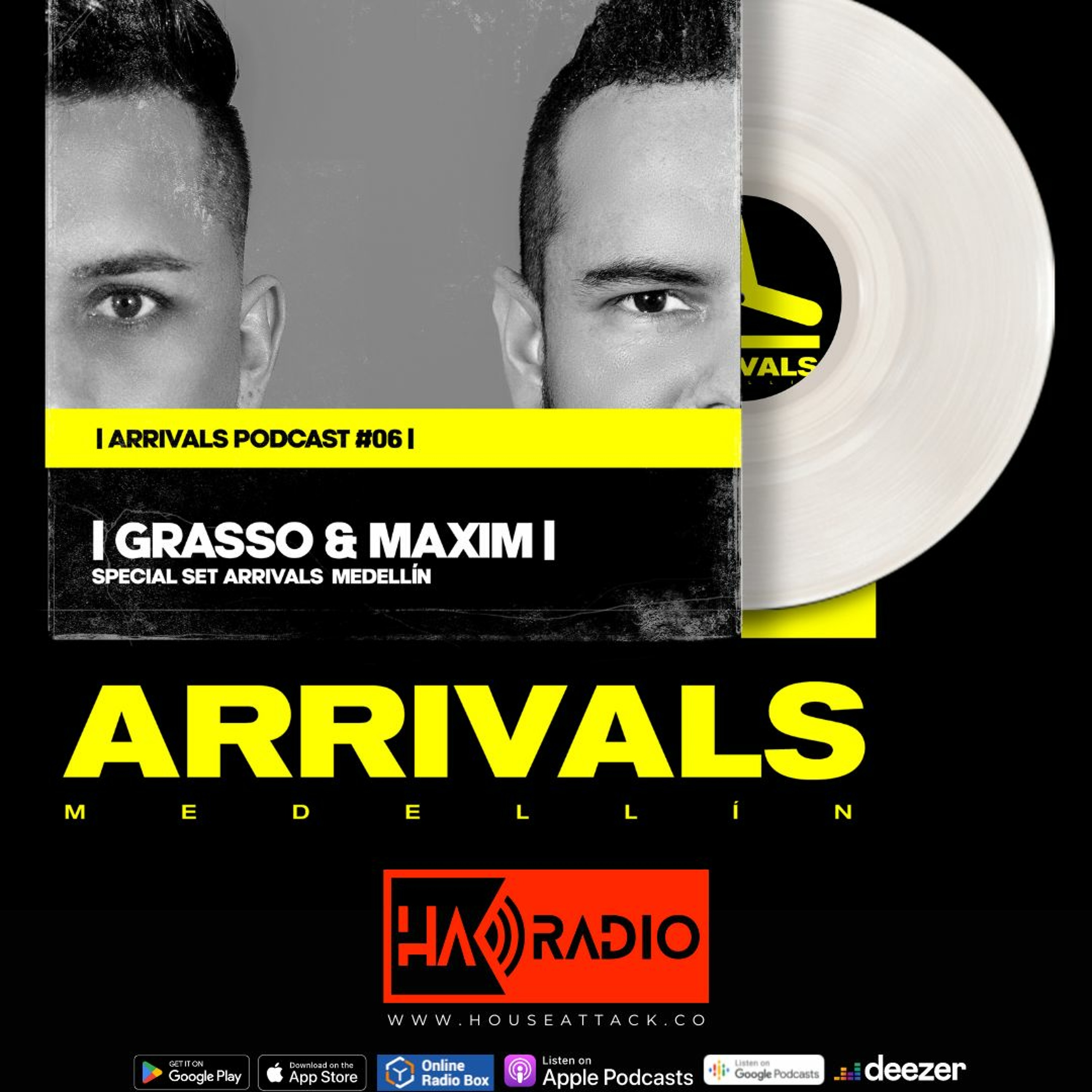Arrivals Medellin - Podcast 06 - Grasso & Maxim episode artwork
