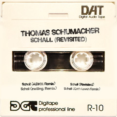 Thomas Schumacher - Schall (Revisited)