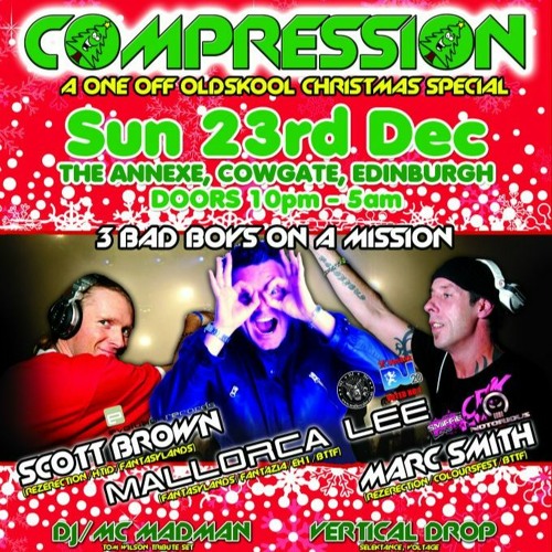 Marc Smith @ Compression Christmas Party @ The Annexe - Edinburgh