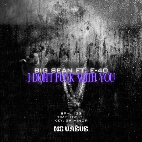 Big Sean, E-40 - I Don't Fuck With You (No Vaéve Remix) #Afro House Chart 27
