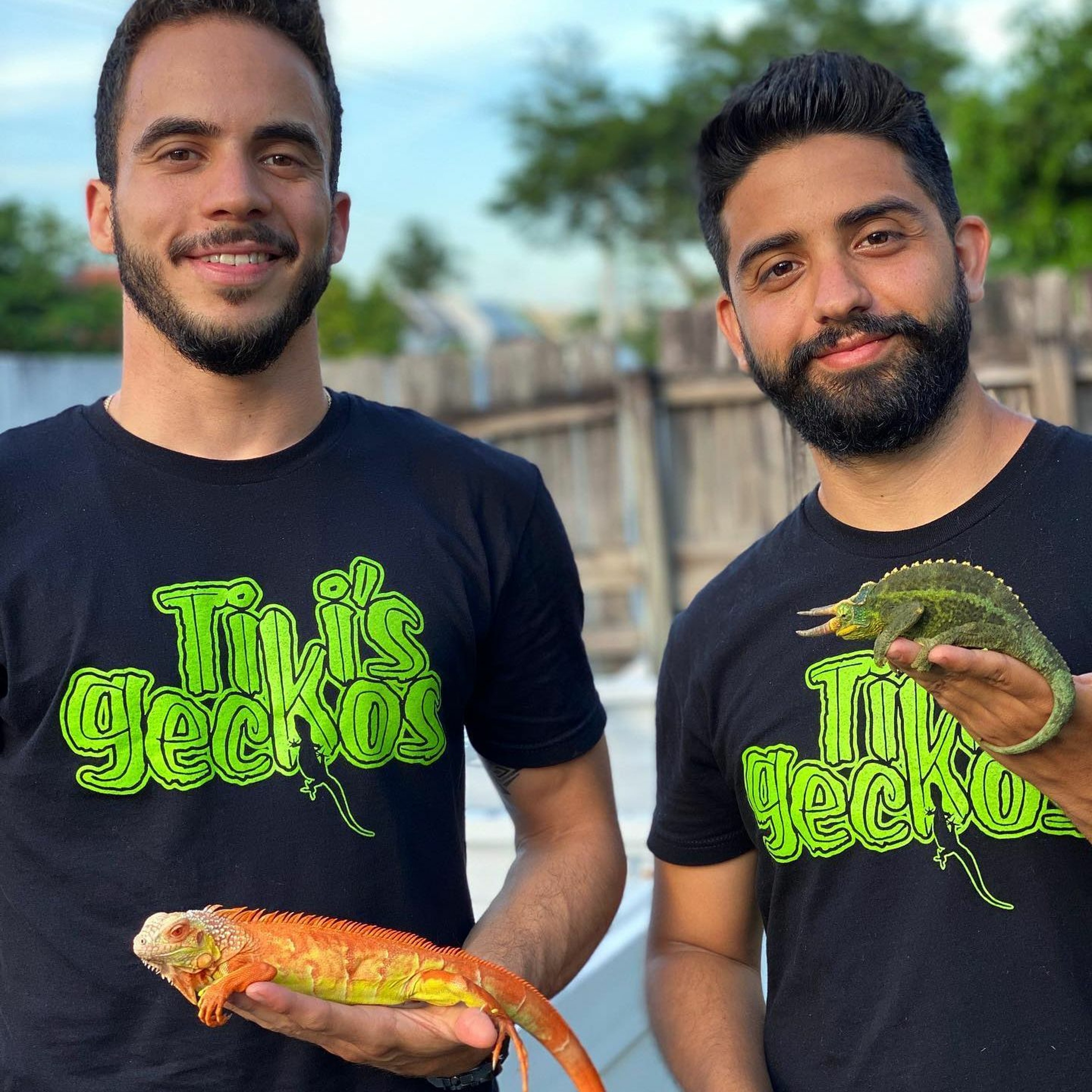 David & Manny of Tiki’s Geckos