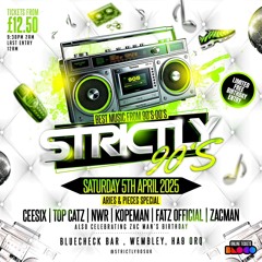 Ceesix & Fatz live recording at Strictly 90s (April 5th 25)