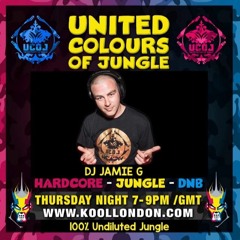 Jamie G - United Colours Of Jungle (2nd to last Show) On www.koollondon.com / 94.6 fm - 22-12-22