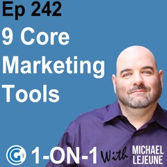 Ep 242: 9 Core Marketing Tools for Government Contractors