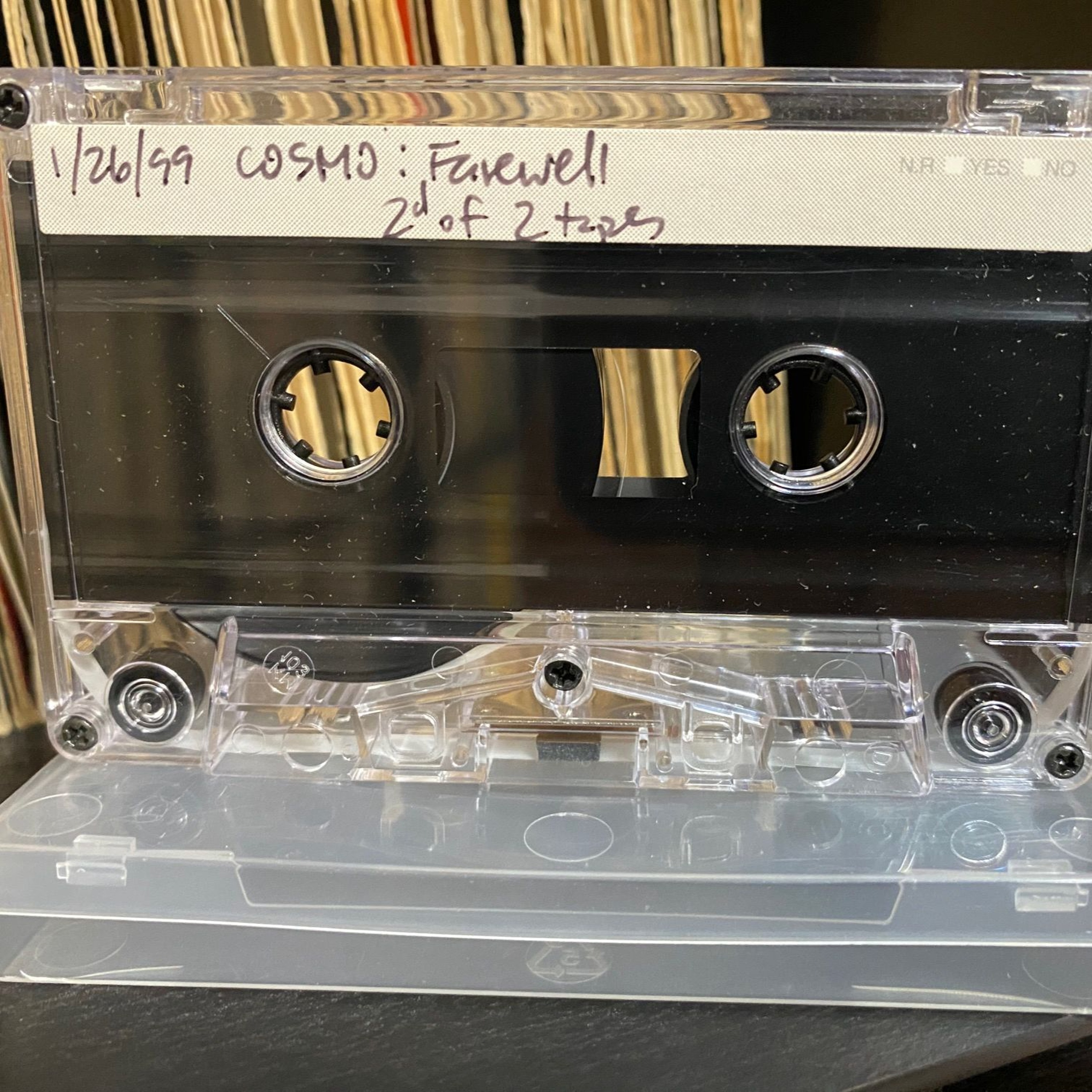 DJ Cosmo - Club 89 FM WNYU, NYC 'Farewell Mix' 1-26-99' (Tape 2)(Manny'z Tapez) episode artwork