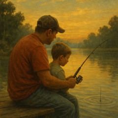 One More Cast(father and son fishing)