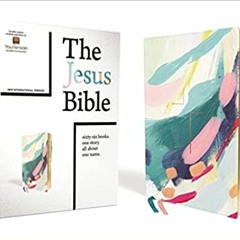 (Online*+ The Jesus Bible Artist Edition, NIV, Leathersoft, Multi-color/Teal, Comfort Print by