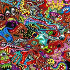 Psychedelic chicken shit