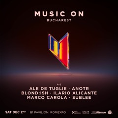 Ale De Tuglie @ The Mission x Music On (Bucharest) - 02.12.23