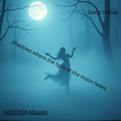 Shadows where the light of the moon fades.