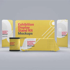Display Stand Mockup Free Kostenlos Downloaden