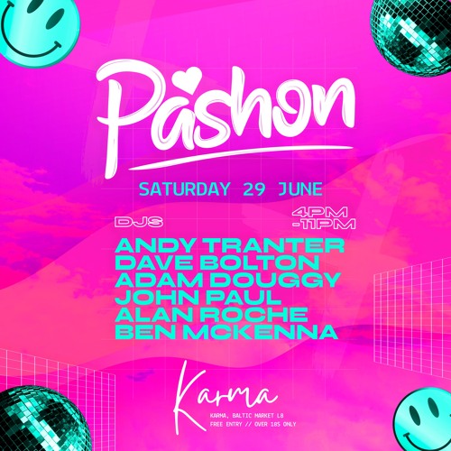 Dave Bolton Live From Pashon At Karma Sat 29th June 2024
