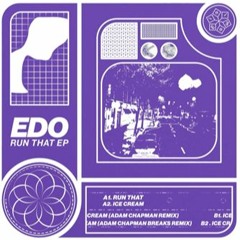 Premiere : Edo - Run That (Original Mix)