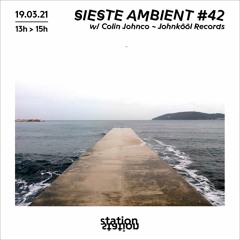 Sieste Ambient #42 Siesta Profunda w/ Colin Johnco ~ Johnkôôl Records
