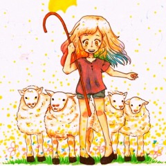 dreamy sheep herder