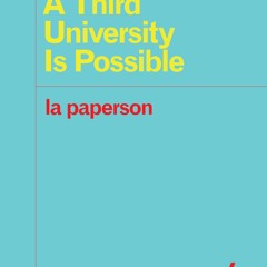 PDF✔read❤online A Third University Is Possible (Forerunners: Ideas First)