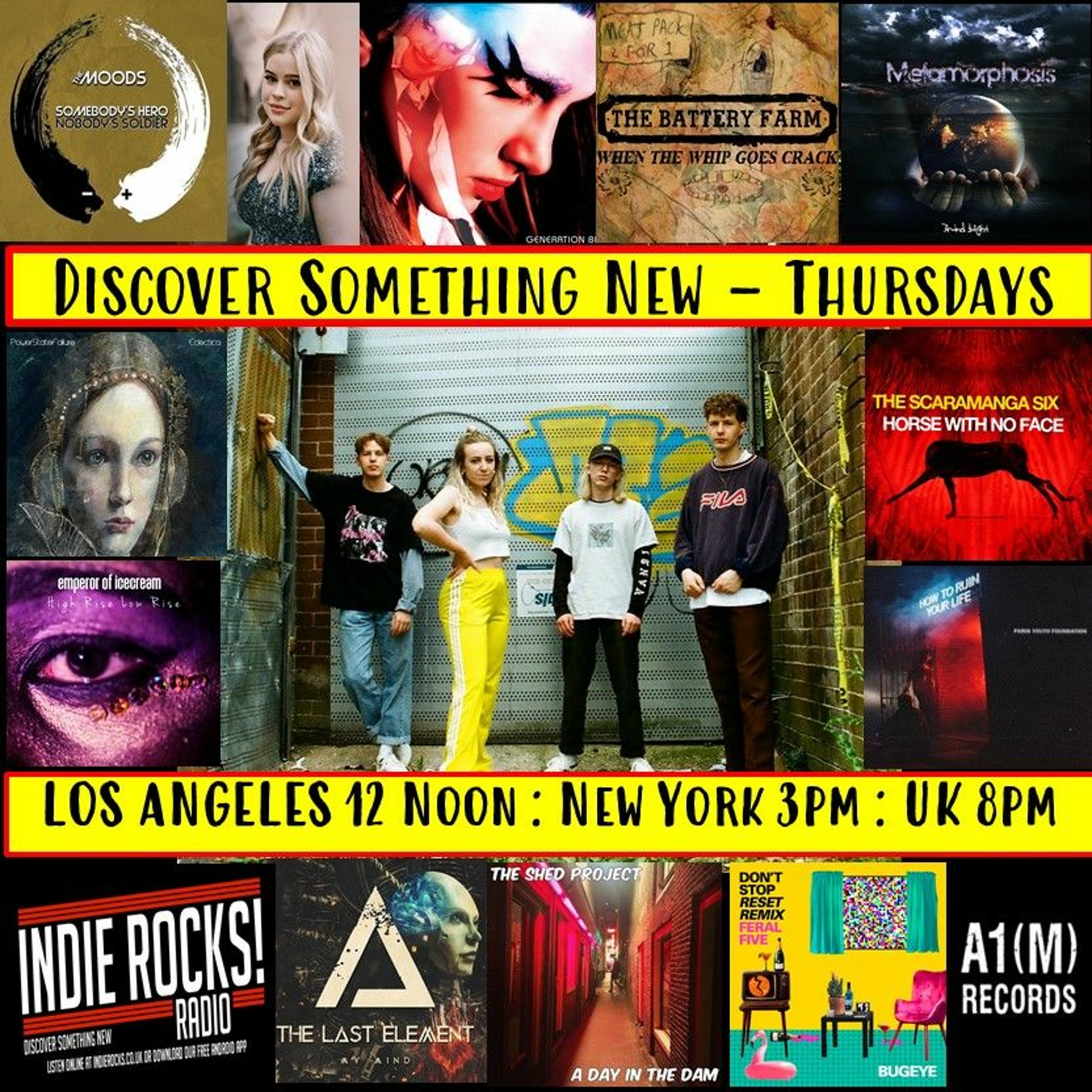 A1M new Music Show - Discover New Music - Indie Rocks Radio