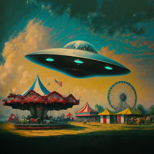 WELCOME TO THE SIDESHOW– Wobbly Saucer version