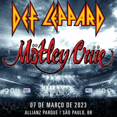 DefLeppard & Motley Crue ao vivo em São Paulo