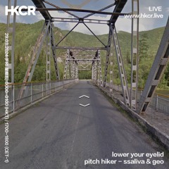 lower your eyelid: pitch hiker w/ ssaliva & geo - 29/03/2024