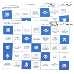 CRTTR DJ BINGO! w/ RTK (21.04.2024)