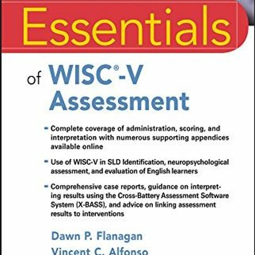 ( FNv ) Essentials of WISC-V Assessment (Essentials of Psychological Assessment) by  Dawn P. Flanaga