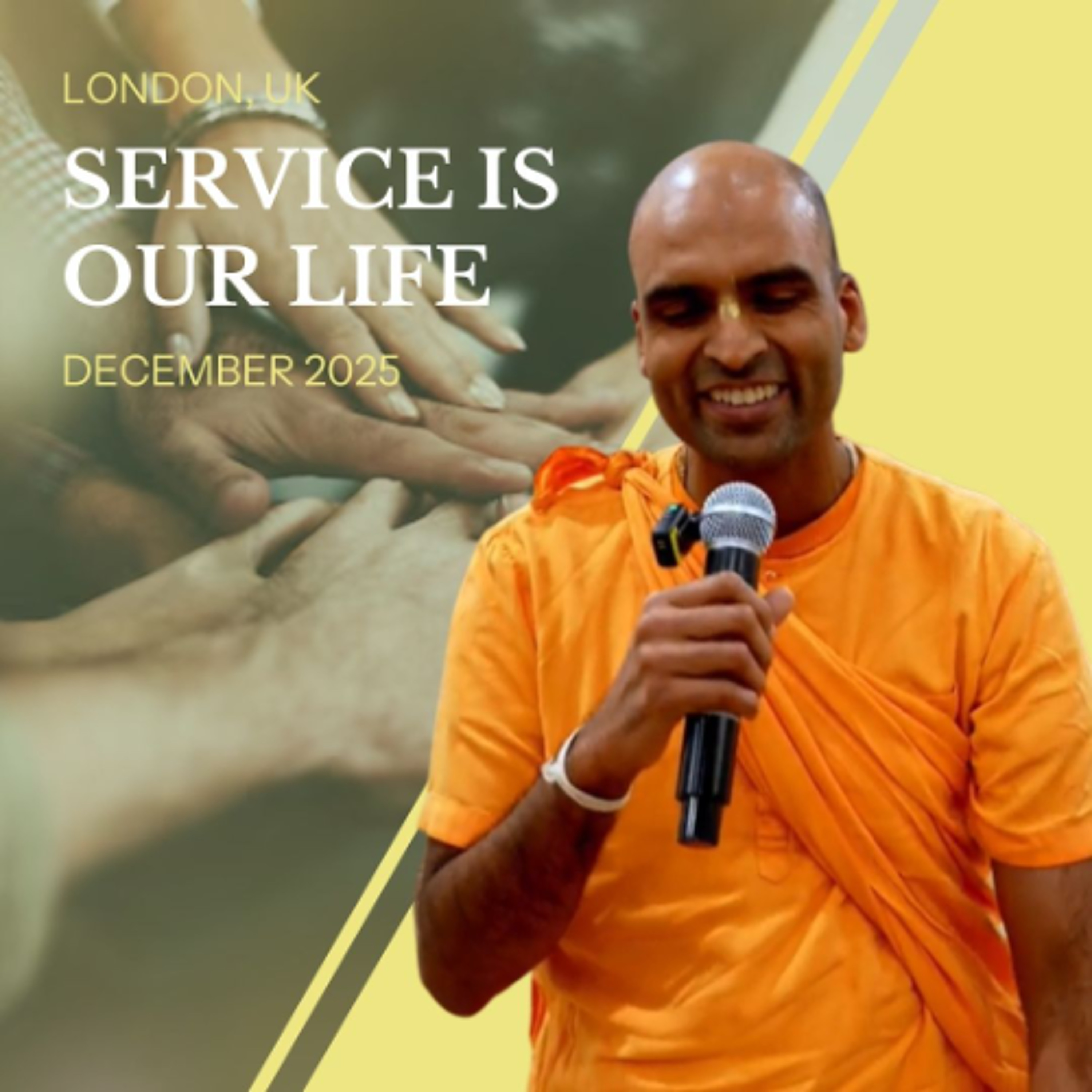 Service is Our Life | London, UK | Svayam Bhagavan Keshava Maharaja