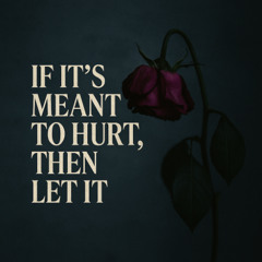 IF ITS MEANT TO HURT THEN LET IT