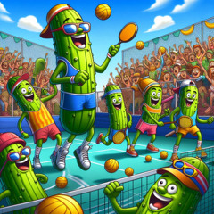 The annual pickleball tournament mix