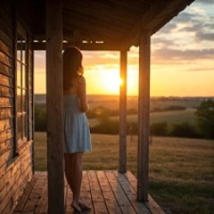 Last Light at Home