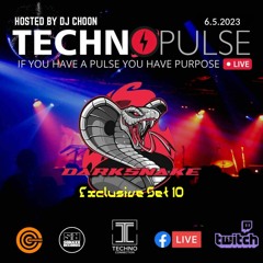 Darksnake Special Techno "Techno Pulse Exclusive Set 10" Techno Connection UK 6.5.2023