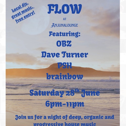 obz - Flow  @Anjuna lounge june 28th 2025